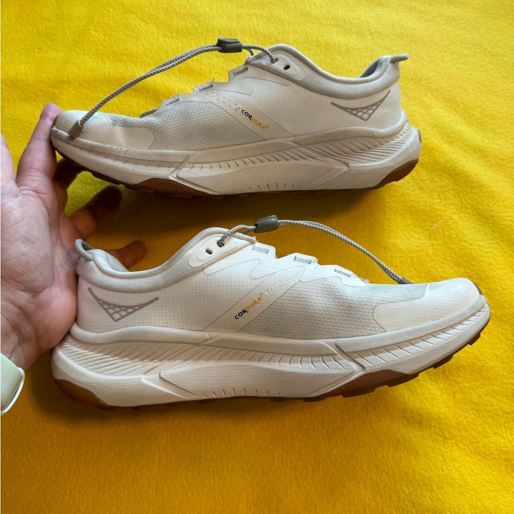 Hoka CorDura Vibram Running shoes in Eggnog